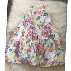 Gymboree dress Multi color petals